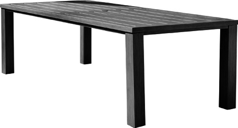 Hunk Mink 96in Table