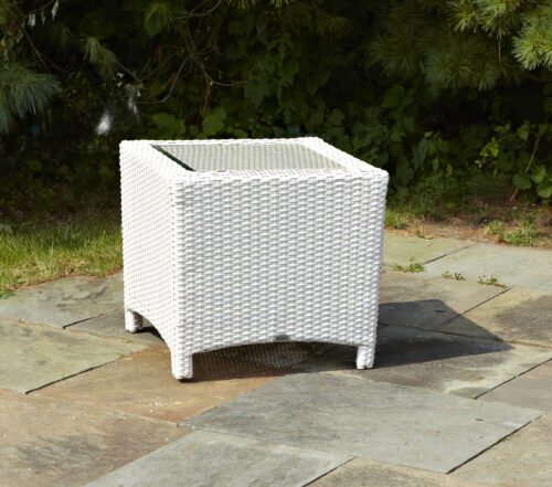 Atlantis Parchment End Table